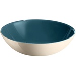 Emile henry (Франция) Керамична купа за салата emile henry salad bowl - Ø22.5 см - цвят синьо-зелен и екрю (eh 3322-b9)