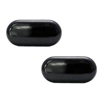 Image 1 of Диодни мигачи за калник за Renault Clio 1, Megan 1, 2, Laguna 1, Twingo, Kangoo - опушени с бягащ мигач