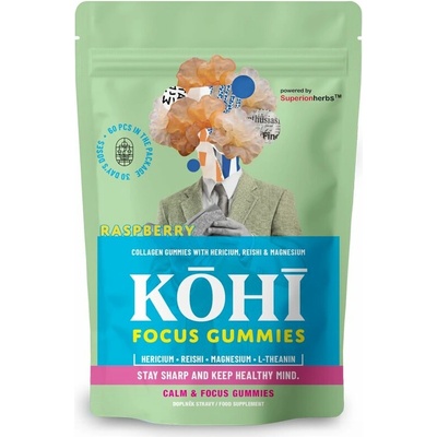 Superionherbs KŌHĪ Focus Gummies instantní 20 x 3 g