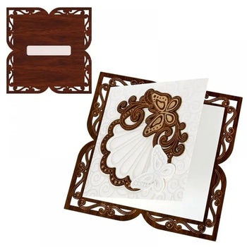 Поздравителна картичка Честито завършване с пеперуди (К86997)