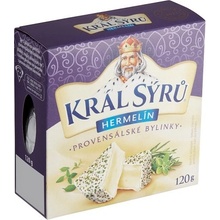 Král Sýrů Hermelín s provensálskym korením 120 g