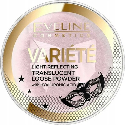 Eveline Cosmetics Variété transparentní sypký pudr s aplikátorem 6 g