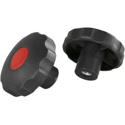 DIN 6336 M06 B - Matice hvězdicová plastová pr. 30 x 20 mm se závitem M 6, černá – Hledejceny.cz