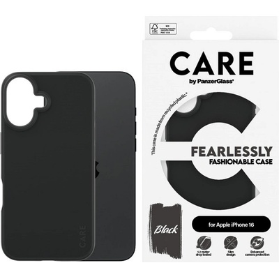 Panzer Калъф CARE - Fashionable, iPhone 16, черен (5715685004599)