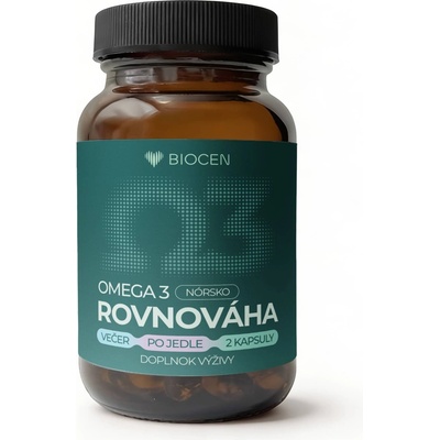 Biocen Omega 3 z Nórska 1000 mg 60 kapsúl