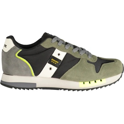 BLAUER Спортни обувки за мъже blauer, Размер 44, Цвят Зелено (f4queens01mes_vemilblk)