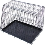 ABC-ZOO Метална клетка за кола за кучета 62 x 48 см, черна
