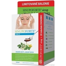 SINUPO Forte Sirup 150 ml + 20 tabliet