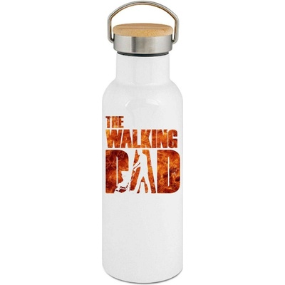 123TRIKO Walking DAD, barevný potisk, oheň 500 ml narozeniny