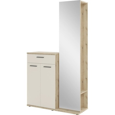 Sconto Predsieňová zostava GAMALA kašmírová/dub evoke