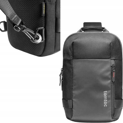 Tomtoc Laptop Sling Bag (T24M1D1) - s Multi Pockets, 9l, 14″ - Black