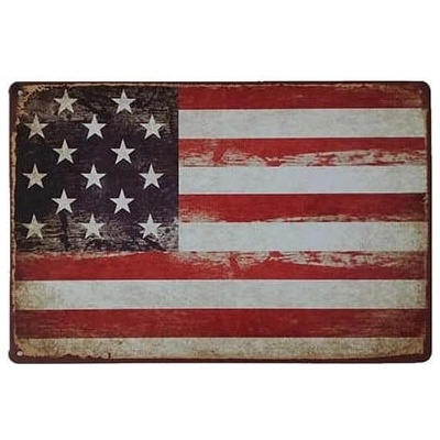 Ceduľa vlajka USA