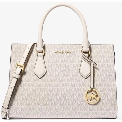 Michael Kors dámská kabelka Sheila Medium mléčná logová