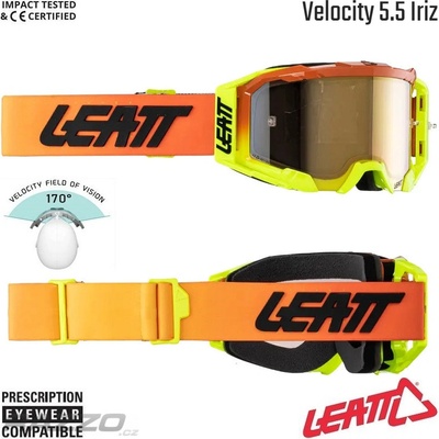 Leatt Velocity 5.5 IRIZ Citrus 2025