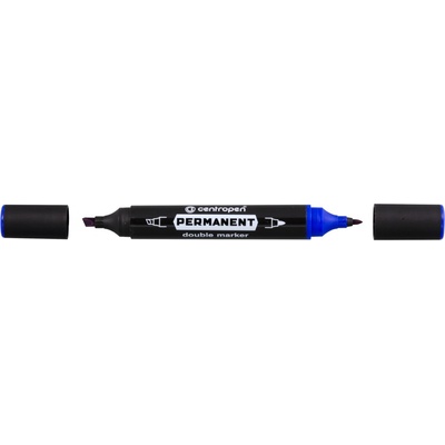 Centropen 1666 Double marker popisovač oboustranný permanentní zelený