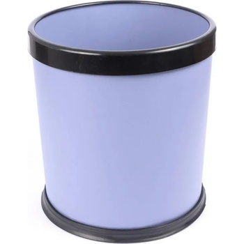 Image 1 of 11 л сив кош за смет с подвижен ринг за офис или хотелска стая (011499)