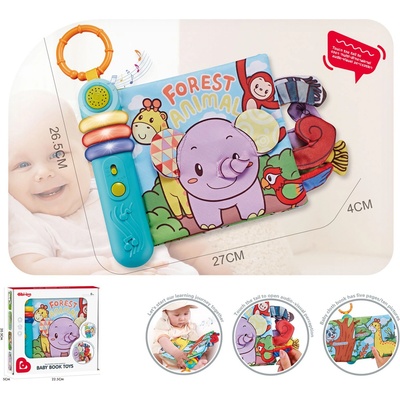 Chipolino Музикална бебешка книжка Chipolino - Горичка (DIG02406200)