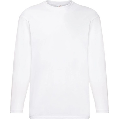 Fruit of the Loom Valueweight T LS biele