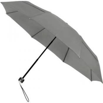 Impliva Fashion eco deštník dámský skládací šedý