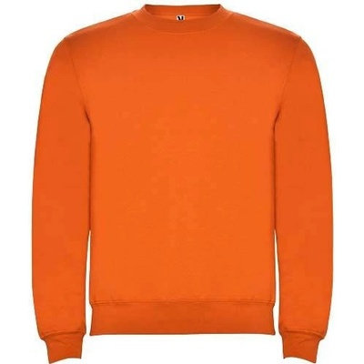 Clasica dětský svetr s výstřihem crewneck Oranžová