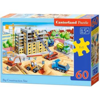 Castorland Пъзел Castorland от 60 части - Строителна дейност (B-066223)
