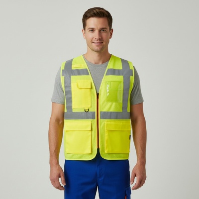Payper vesta EXTRA MESH žlutáFluo