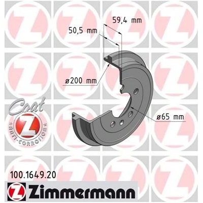 ZIMMERMANN Brzdový bubon 100164920