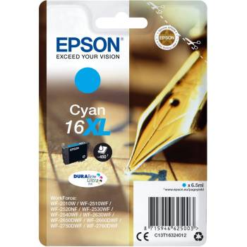 Epson Pen and crossword C13T16324012 глава и патрон за мастиленоструен принтер 1 броя Оригинал Висок (XL) добив Синьо-зелен (C13T16324012)