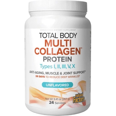 Natural Factors Total Body Multi Collagen, 267 Grams