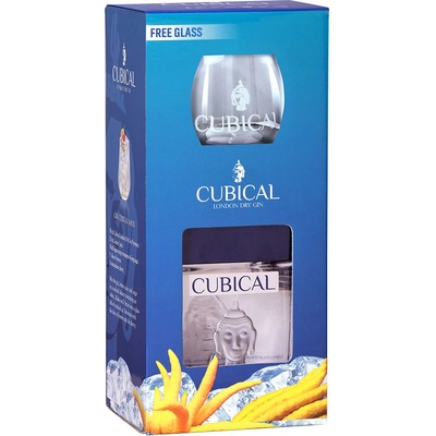 Cubical Premium 40% 0,7 l (darčekové balenie 1 pohár)