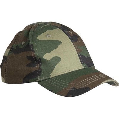 US baseballová čepice dětská woodland