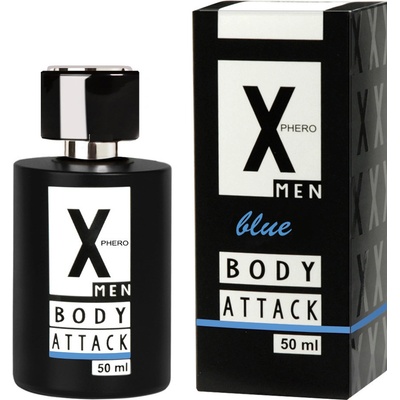 Aurora cosmetics X Phero Body Attack Blue for men 50 ml