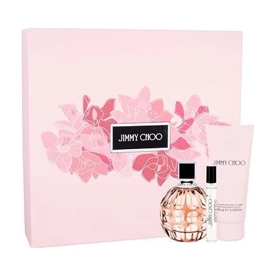 Jimmy Choo EDP pre ženy EDP 100 ml + telové mlieko 100 ml + EDP 7,5 ml darčeková sada