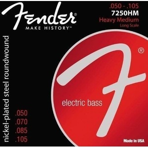 Fender 7250HM Bass Strings 50-105 Струни за бас китара