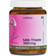 Wellbear Pestrec mariánsky 350 mg 60 kapsúl