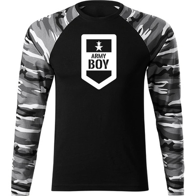 Dragowa Fit-T tričko s dlhým rukávom army boy metro