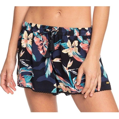 Roxy kraťasy Salty Tan Short Anthracite Tropicoco ERJX603182 KVJ6