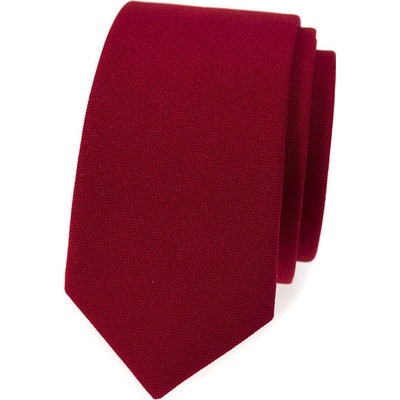 Avantgard kravata Slim Lux bordó 571 9852 – Zboží Mobilmania