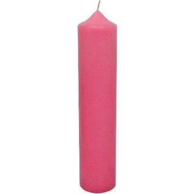 Sviečka kostolná 700g - ružová