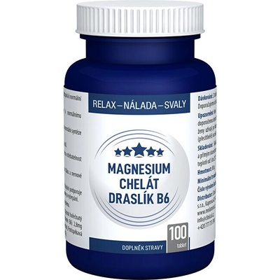 Clinical Magnesium chelát + Draslík B6 100 tablet