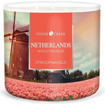 Goose Creek Candle World Traveler NETHERLANDS -STROOPWAFLES 450 g