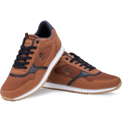 S. A UPOLO Мъжки ежедневни обувки - Кафяви 1520 (1048_Тъмно кафяв)