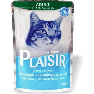 Plaisir cat pstruh+krevety 100 g