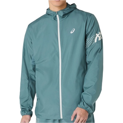 Asics Мъжко яке за бягане Asics Icon Jacket Running jacket - Foggy Teal (028-0825-0512)