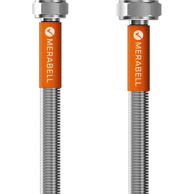 MERABELL Aqua,hadica toaletná, G3/8"-G1/2"dĺžka 80cm M0006