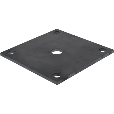Platňa 150 x 150 x 7 mm s otvormi ø 13 mm, bez úpravy