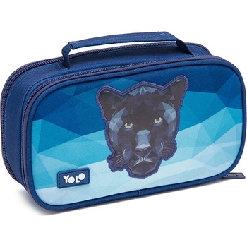 YOLO Несесер yolo с дръжка 2 ципа panther