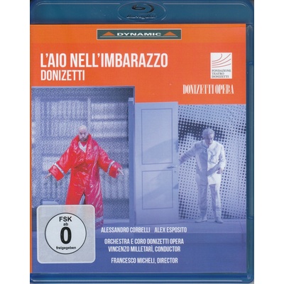 Donizetti: L'aio Nell'imbarazzo Milletar Blu-ray