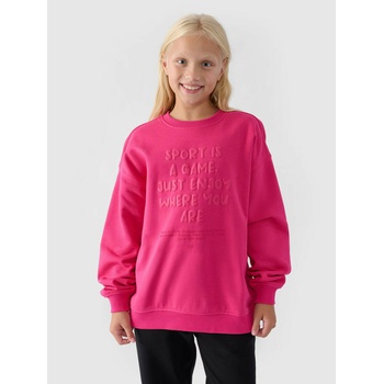 4F Момичешки суитшърт 4F 4F | Rozov | Момичешки | 128