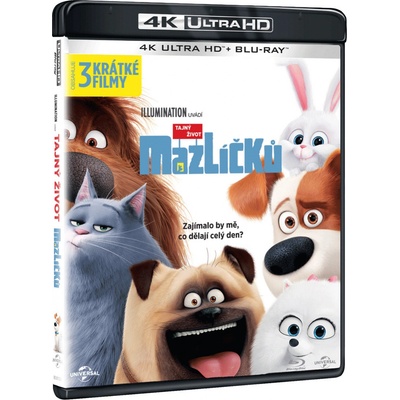 Tajný život mazlíčků UHD+BD